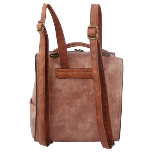 Vintage Colorblock Backpack   main image 7